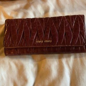 Authentic Miu Miu Wallet